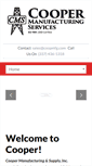 Mobile Screenshot of coopmfg.com